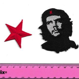 Image of Iron-on Patches/Red Star and Che Guevara